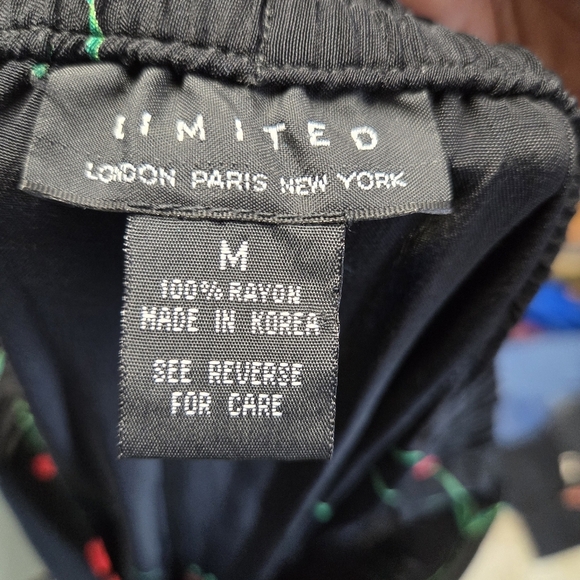 Vtg 90s The Limited Floral Cottagecore Long Button Down Skirt - Picture 2 of 6